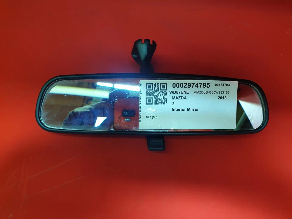 ESPEJO RETROVISOR INTERIOR MAZDA 2 2018 5 PUERTAS ESCOTILLA Foto 2 de 4