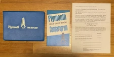 1968 Plymouth DATA BOOK With COMPARAGRAM 68 Mopar GTX/Road Runner/Barracuda EC