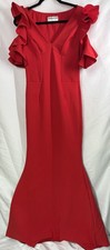 La Petite Robe di Chiara Boni "Beaufort" evening gown Red Size 44 (US 8) Trumpet