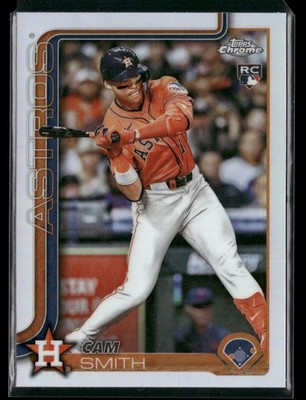 2025 Topps Chrome Update CAM SMITH #USC145 Refractor RC Houston Astros