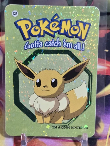 Eevee #133 - Vintage Vending Machine Prism Sticker 2000 - Pokemon Card