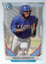 Travis Demeritte Bowman Draft - Chrome Top Prospects Refractors 2014 CTP-54 NM