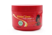 AmPro Shine N Jam Magic Fingers Conditioning Gel For Braiders Extra Firm Hold