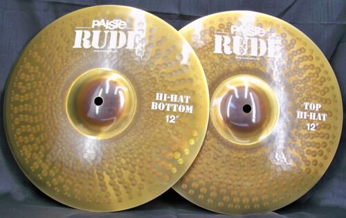 Paiste Rude 12" Hi Hut Becken/Neu-Garantie/Modellnummer CY0001129912/Custom Shop! - Bild 1 von 4