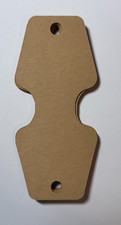 400Pcs Necklace Cards Holder for Jewelry Display Fold Tags for Hanging