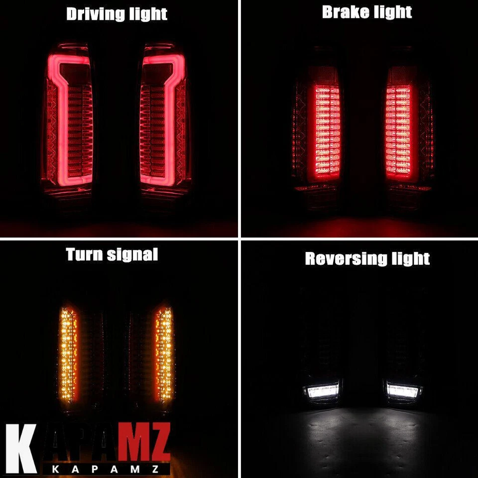 Светодиодные задние фонари для 2005 2006 07-2021 Nissan Navara D40 Frontier задние фонари дымчатые - Изображение 2 из 4