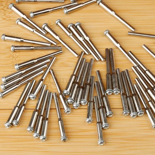 Lot 50pcs 1/8" Shank Screw Mandrel Cut-off Wheel Holder Shaft for Power Rotary - Picture 4 of 11