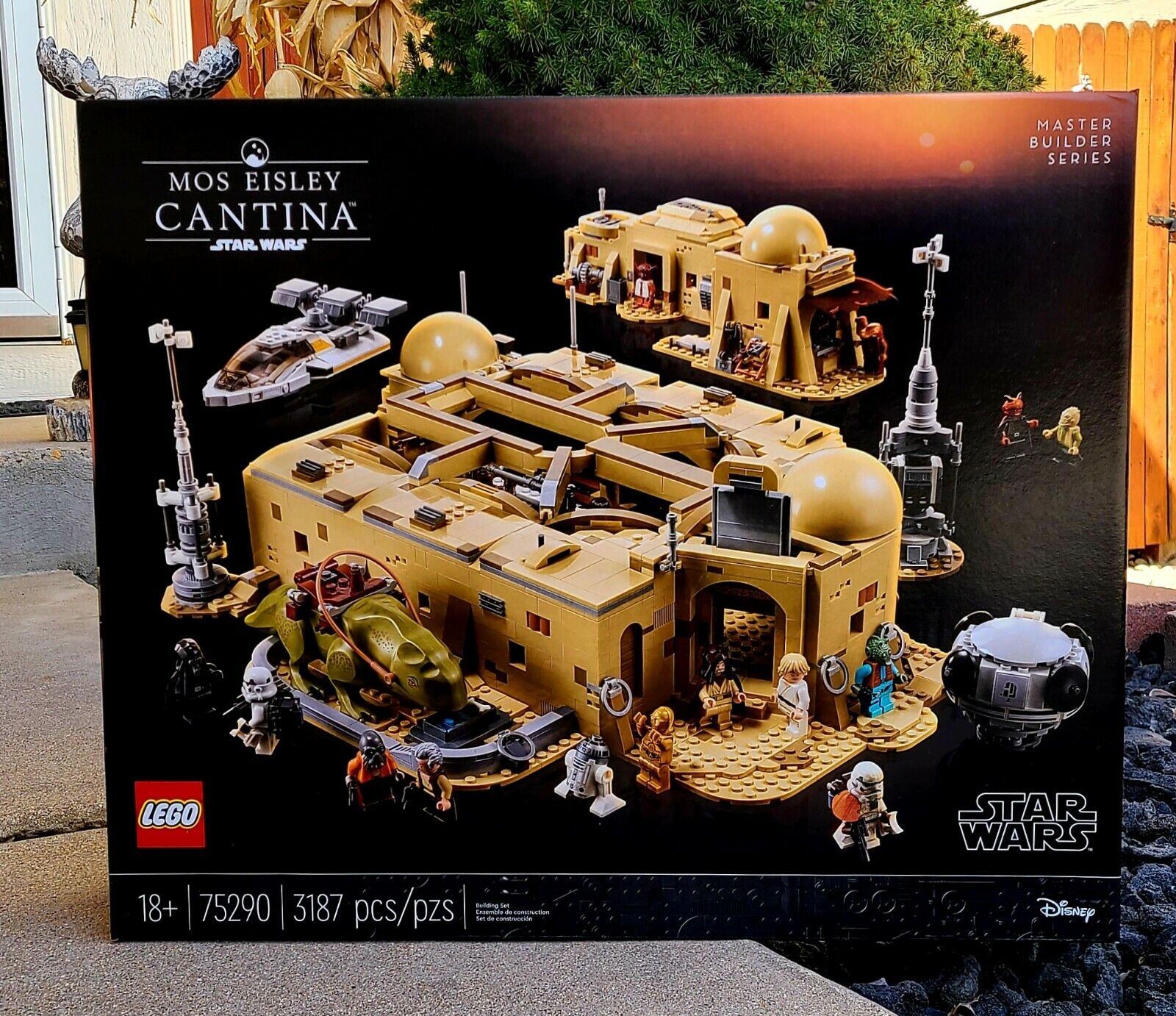 Lego Disney Star Wars Mos Eisley Cantina 75290 Han Solo Luke Chewbacca C3PO R2D2