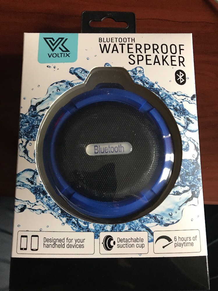 voltix bluetooth waterproof speaker