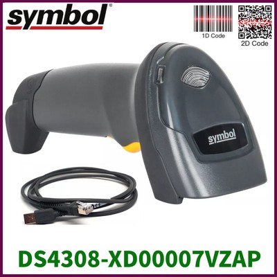 Symbol DS4308-XD00007VZAP High Density 2D Handheld Barcode Scanner W/ USB Cable