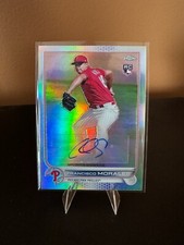 Francisco Morales 2022 Topps Chrome Update Series - Autographs #AC-FM (AU, RC)