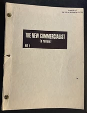 The New Commercialist A Review no 1 1978 Theron Kelly art history criticism htf