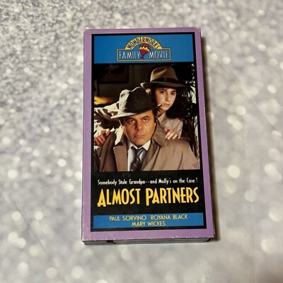 Almost Partners 1987 VHS Wonderworks PBS Paul Sorvino Royana Black RARE OOP