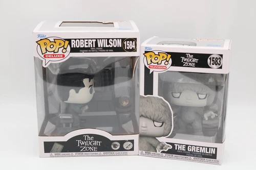 Funko Pop Television 2Pk Twilight Zone Gremlin Robert Wilson 1583 1584