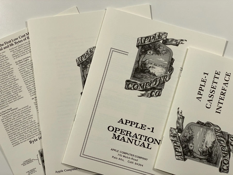 Apple-1 Operation Manual, Basic Manual, Cassette Interface Manual / 2ND EDITION - Bild 4 von 4