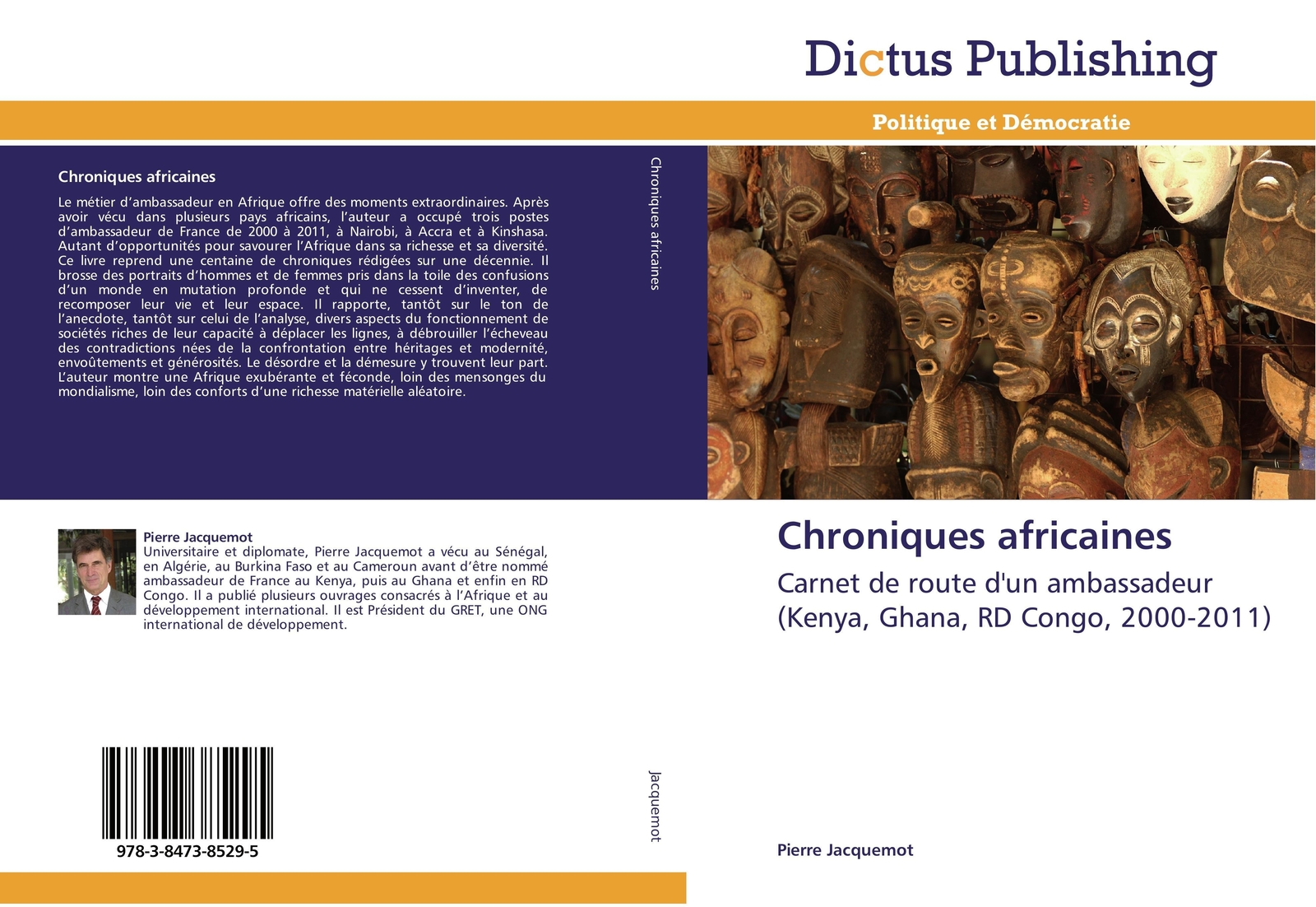 Thumbnail - Pierre Jacquemot | Chroniques Africaines | Taschenbuch | Französisch