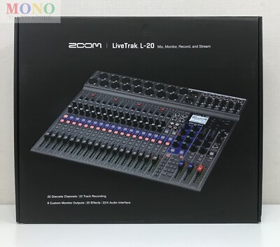 ZOOM LiveTrak L-20 Digital Mixer/Ships from Japan | eBay