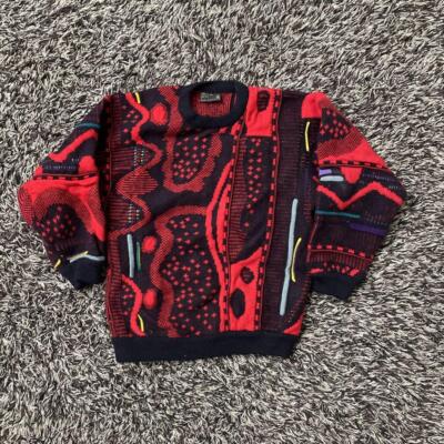 COOGI 3D knit sweater Size L Red | eBay