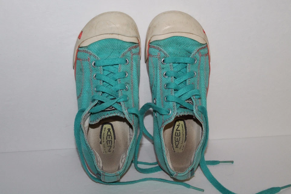 Tenis informales Keen Coronado, #9623, Lt Turq/Rosa, juveniles EE. UU. talla 2 Y Foto 3 de 4