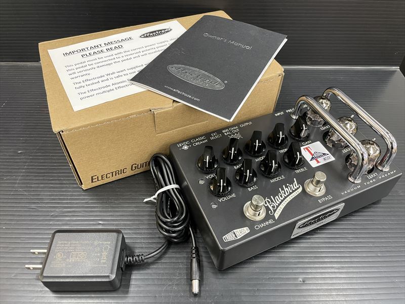 Effectrode Blackbird SR-71 Tube Preamp Overdrive Used | eBay