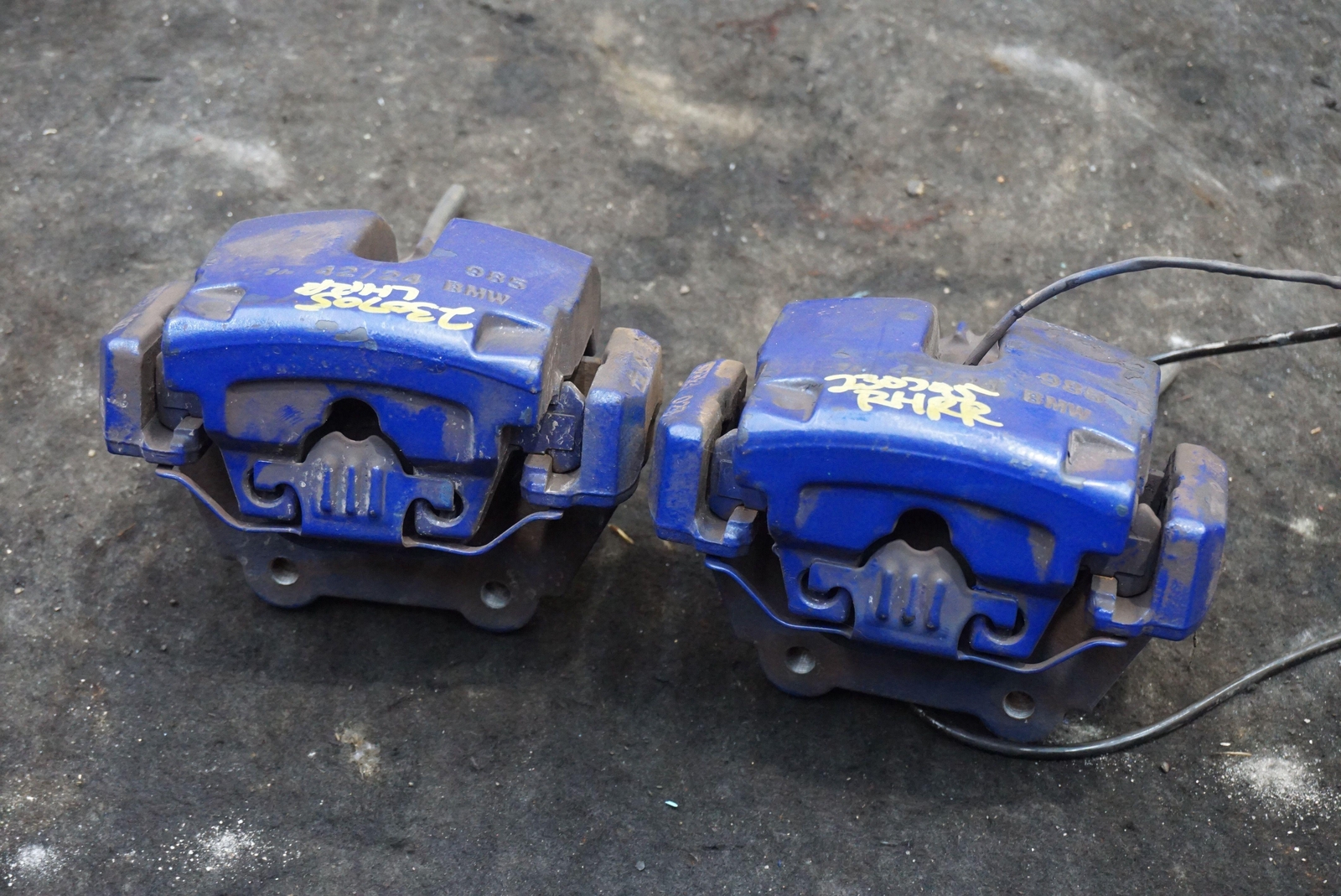 Set Rear Left & Right Brake Caliper 34217847227 34217847228 Bmw  