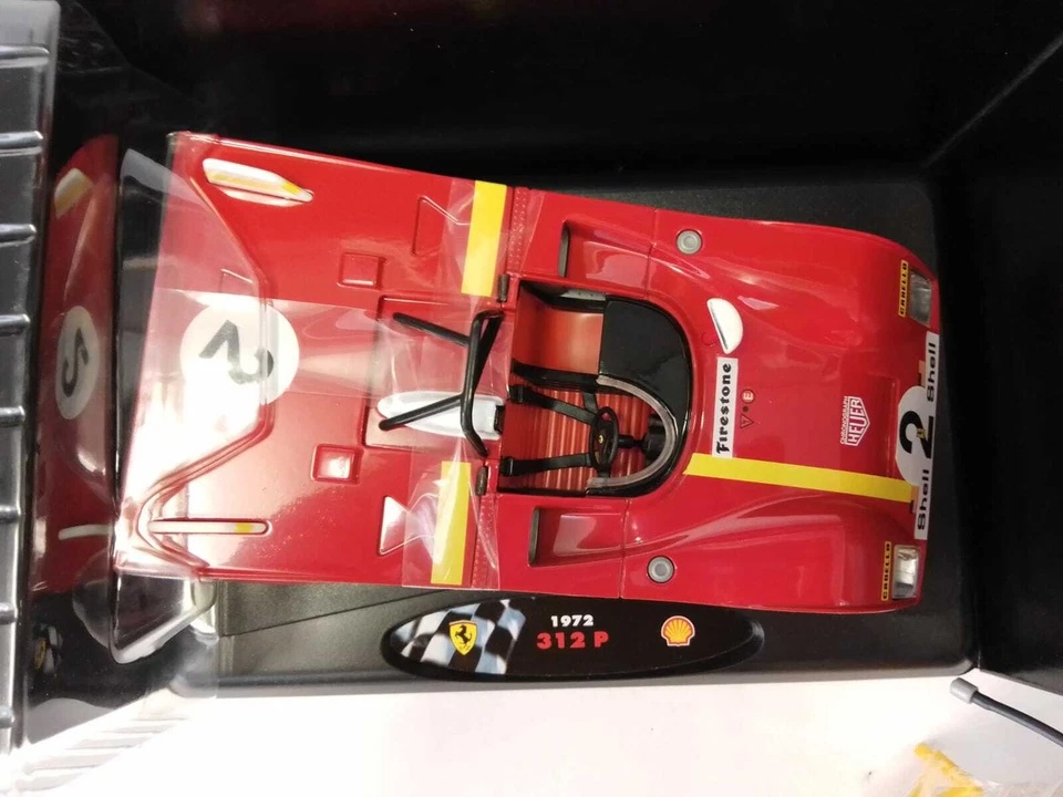 Diecast Shell Ferrari 312 P #2 Andretti - Ickx 1972 With Racing Pump Fuel 1/18 - Image 3 of 3