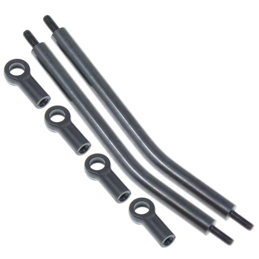 Redcat Racing Rear Front Lower Links (83mm)(Black)(2pcs)# RER30789