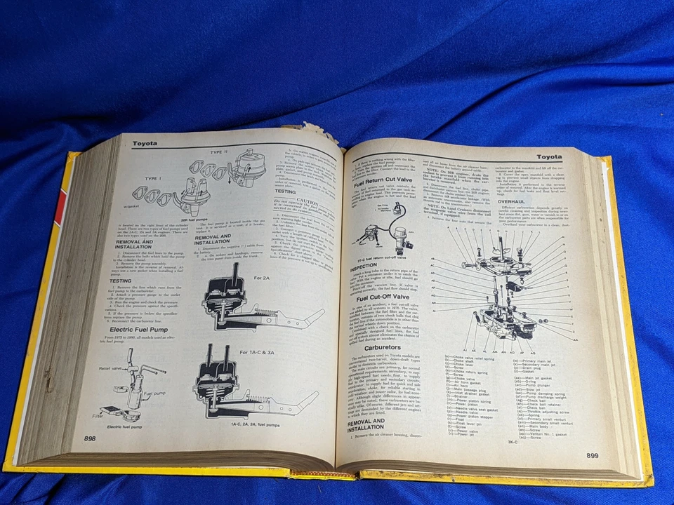 Manual de reparación de automóviles de importación de Chilton 1975-1981 tapa dura #7029 BMW Honda Mazda etc. Foto 4 de 4