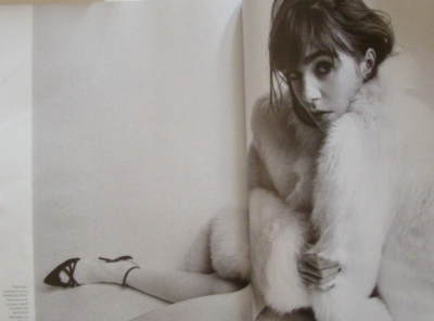 Lily Collins Vogue Greece January 2023 | eBay