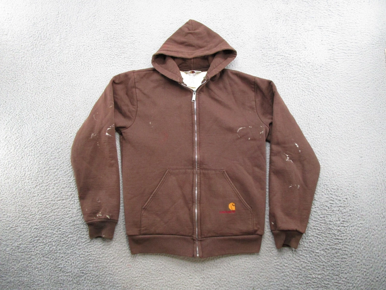 VTG Carhartt Rugged Outdoor Waffle Thermal Lined Hoodie Brown Zip Up SZ LT 861T
Opens in a new windo