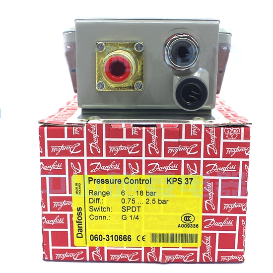 DANFOSS KPS37 060-310666 Pressure Switch New ✦KD - Image 4 of 4
