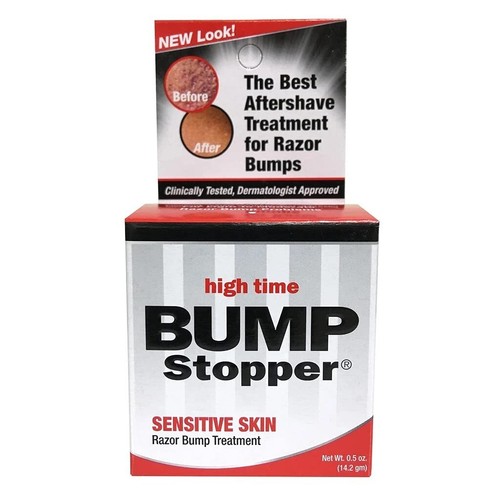 High Time Bump Stopper Sensitive Skin Razor Bump Treatment, 0.5 oz