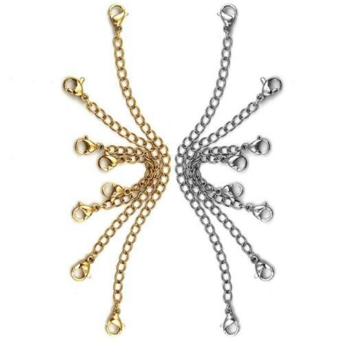 Extender /Safety Necklace Lobster lock Chain Extender DIY Bracelet - Picture 14 of 18