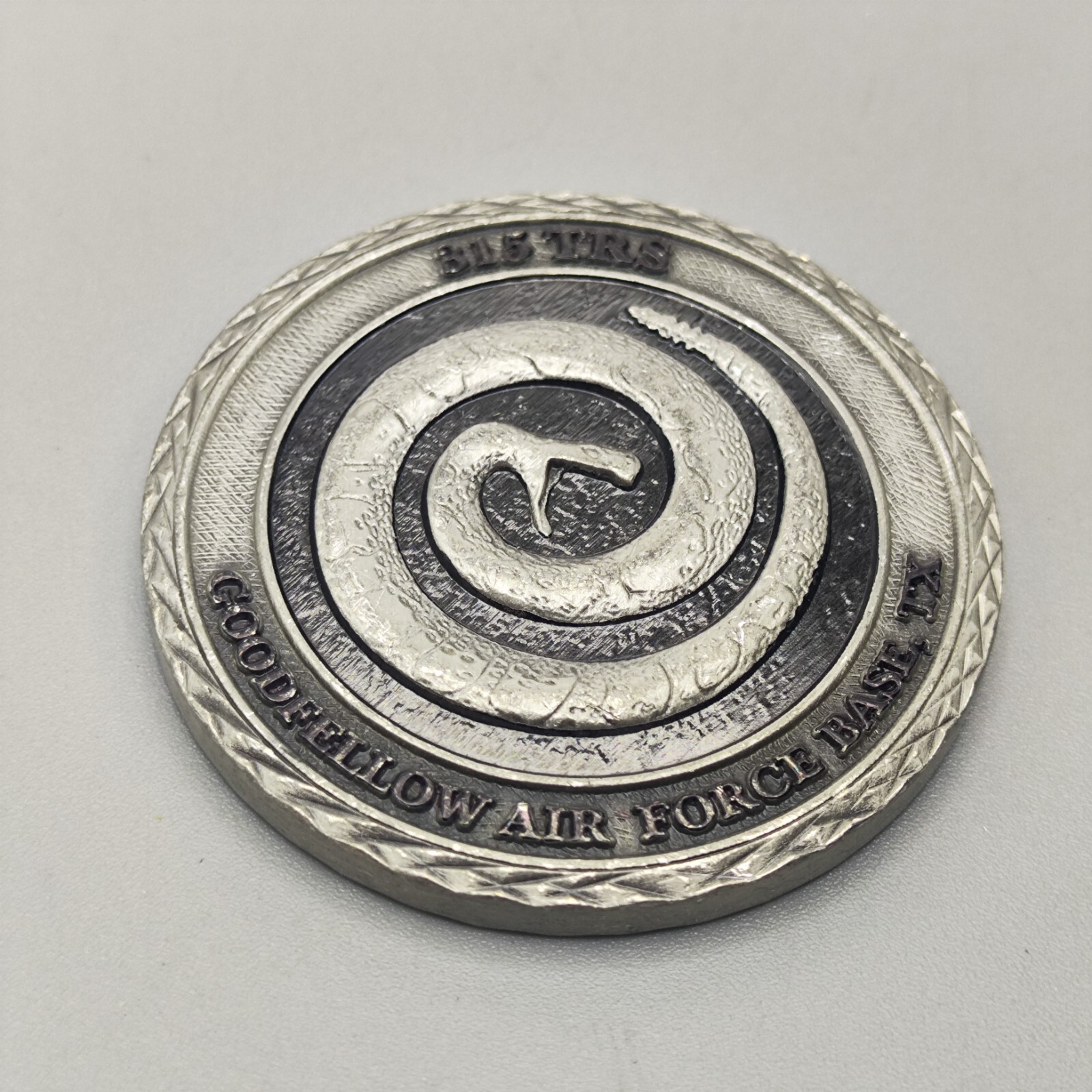 USAF 315 TRS Coodfellow Air Force Base TX Venom Runs Deep Challenge Coin