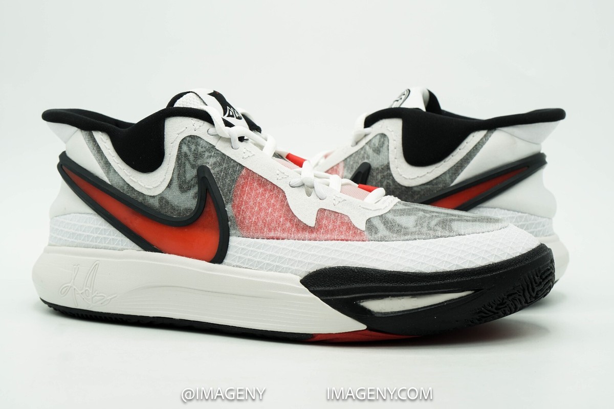 NIKE KYRIE 8 GO GS NEW SIZE 7Y WHITE UNIVERSITY RED BLACK
