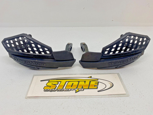 Powermadd Star Series Hand Guards Black Yamaha YFZ450R YZ YFZ450 YZ250 YZF
