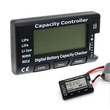 CellMeter-7 Digital Battery Capacity Checker LiPo LiFe Li-ion NiMH Nicd RC