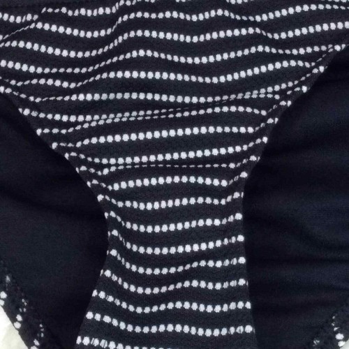 Xhilaration Black white dots Cheeky bikini bottom - Picture 2 of 5
