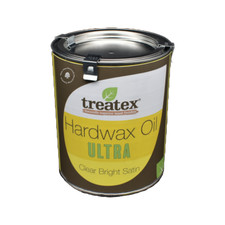Treatex Hardwax Oil Ultra - Clear Bright Satin 235. 0.5Ltr, 1Ltr, 2.5Ltr or 5Ltr