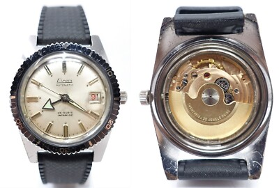 Eiram Uhr Skin Diver Automatic Swiss Made Watch Diver Clock 38mm Pfeil