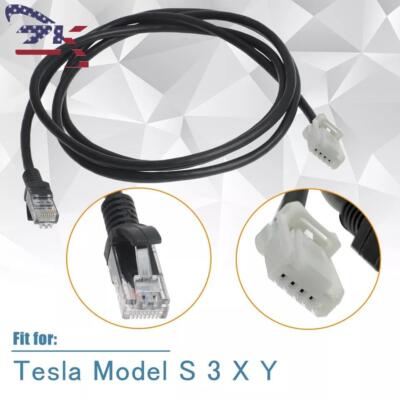 Tesla Model S - X diagnostic servicekabel ethernet – Car Key