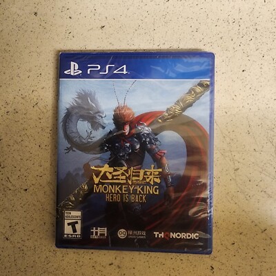 Monkey King Hero Is Back PS4 PlayStation 4 Video Game - Brand New & Sealed