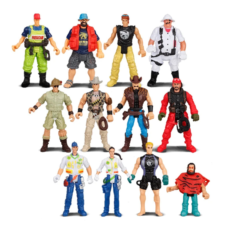 action figures playsets 1:18 Scale People