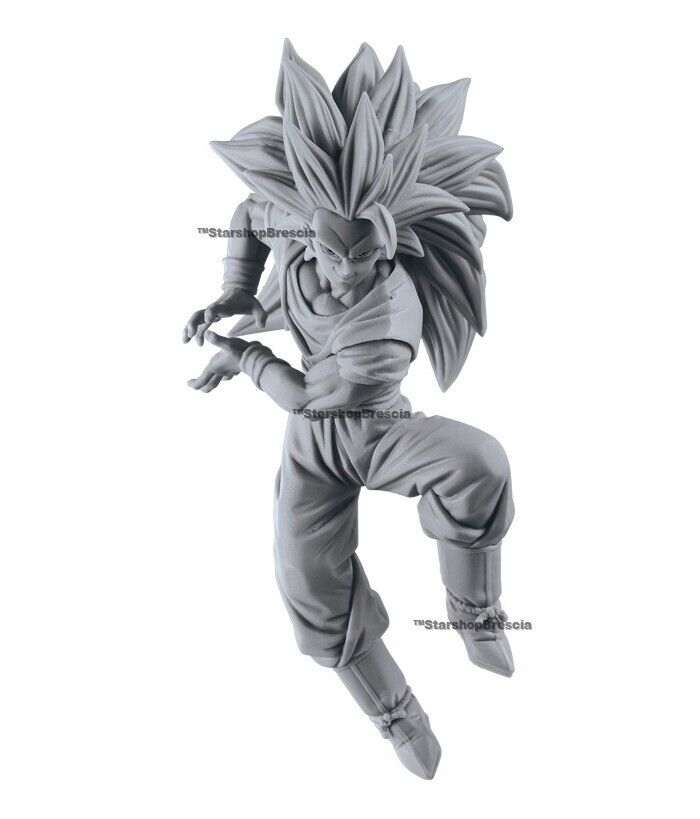 Goku Super Saiyajin 3 Dragon Ball Z Scultures 6 Banpresto