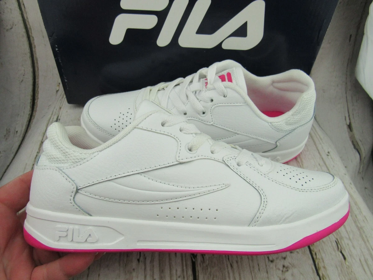 Fila leather clearance court shoes
