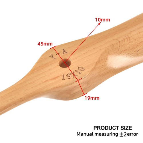 1PC Wood Wooden CW Propeller Prop For Gasoline RC Airplane 16x6 16x8 16x10 18x8 - Picture 32 of 34