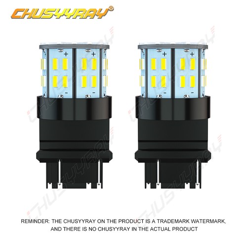 3157 3057 Bombillas LED Retroceso 6000K Para Dodge Grand Caravan 1996-2019 - Imagen 10 de 12
