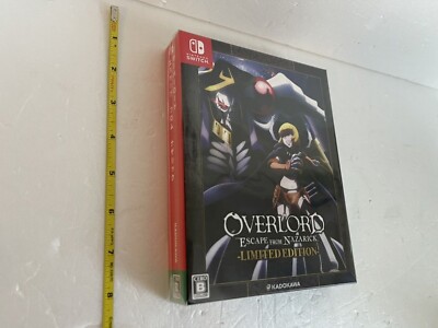 Nintendo Switch OVERLORD ESCAPE FROM NAZARICK Limited Edition Game