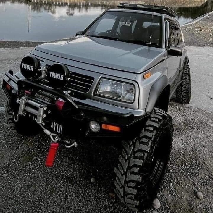 NEW Geo Tracker Suzuki Sidekick Front Belly Skid Plate HD Off-Road ...