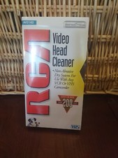RCA VHS Video Tape Head Cleaner AV01HD Non Abrasive Dry System SEALED NEW